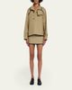 NACKIYE Canvas Cotton Mini Skirt - 2