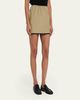 NACKIYE Canvas Cotton Mini Skirt - 4