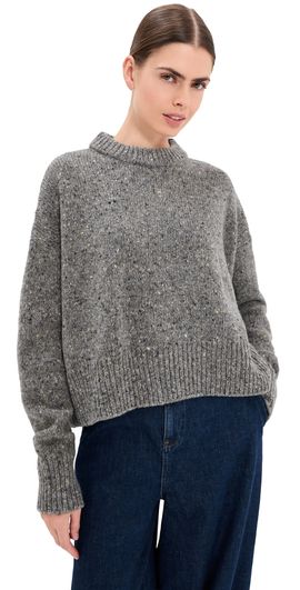 Nackiye Nackiye Avalanche Summer Knit Sweater Gris Melange