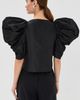 Nackiye Nackiye Lolita Silk Top Noir - 3
