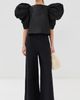 Nackiye Nackiye Lolita Silk Top Noir - 5