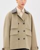 Nackiye Nackiye Power Ballad Short Jacket Sand - 2