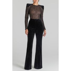 NADINE MERABI NADINE MERABI Amanda Long Sleeve Jumpsuit