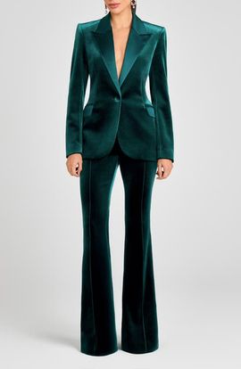 NADINE MERABI NADINE MERABI Beatrice Velvet Blazer