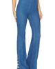 Nadine Merabi Nadine Merabi Charlotte Vintage Wash Denim Trousers - 2