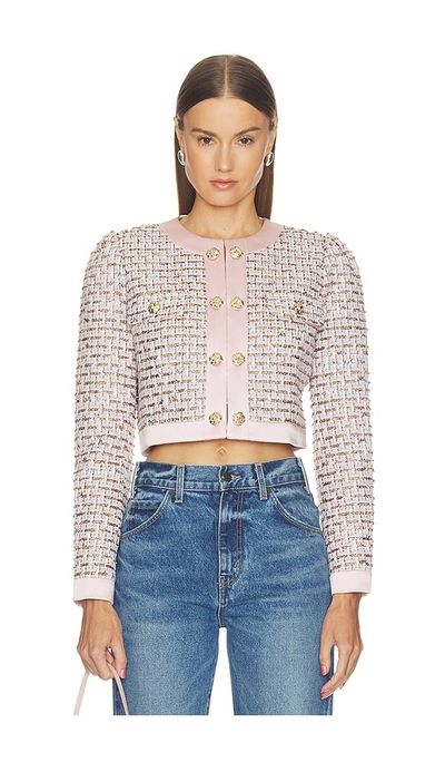 Nadine Merabi Nadine Merabi Remy Pink Jacket
