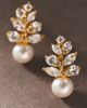 NADRI Baby's Breath Cluster Stud Earrings - 1