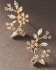 NADRI Baby's Breath Floral Stud Earrings - 1