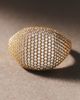 NADRI Crystal Signet Ring - 2