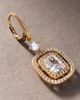NADRI Double Halo Crystal Earrings - 2