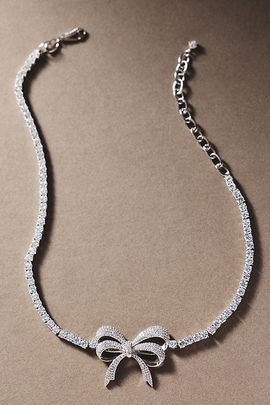 NADRI Eros Bow Chocker Necklace