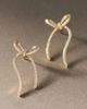 NADRI In The Air Bow Jacket Earrings - 1