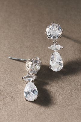 NADRI Kai Mixed Crystal Drop Earrings