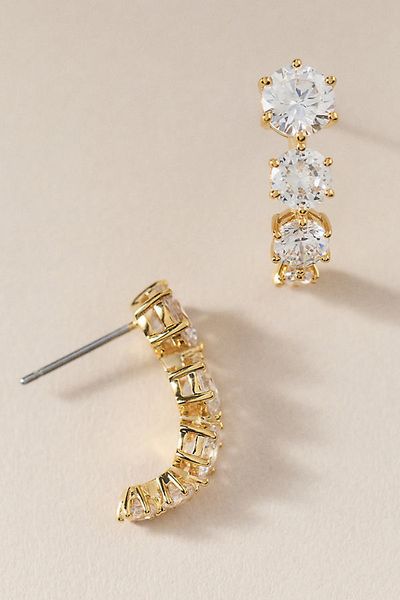 NADRI Melody J Hoop Earrings