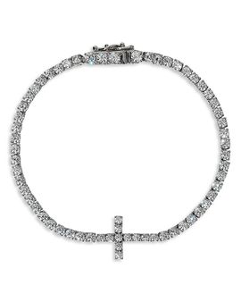 Nadri Nadri Astrid Cubic Zirconia Cross Tennis Bracelet