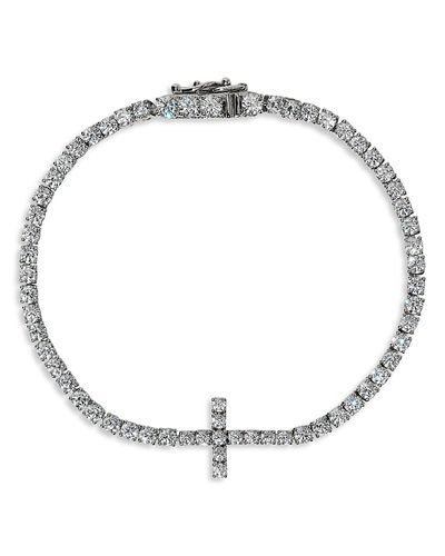 Nadri Nadri Astrid Cubic Zirconia Cross Tennis Bracelet