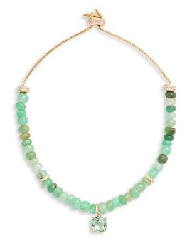 Nadri Nadri Birds of Paradise Beaded Bolo Bracelet