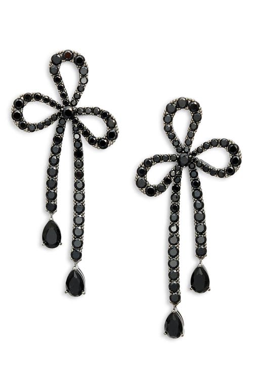 Nadri Nadri Bow Drop Earrings