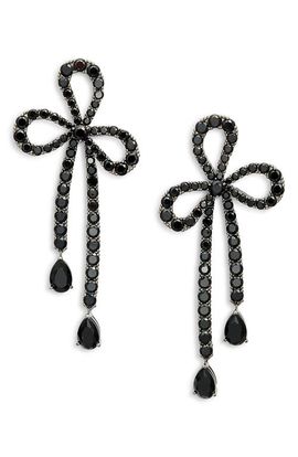 Nadri Nadri Bow Drop Earrings