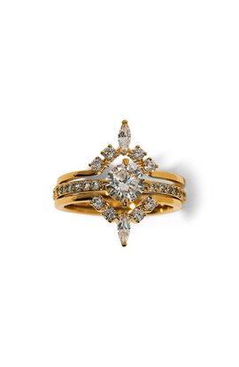 Nadri Nadri Cannes Cubic Zirconia Stack Ring