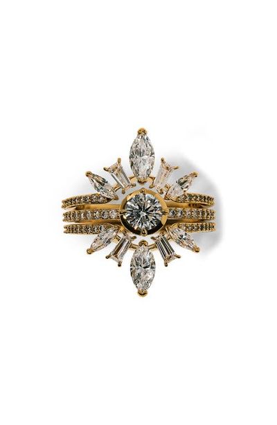 Nadri Nadri Cannes Large Stack Ring