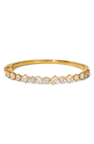 Nadri Nadri Celine Mixed Cut Cubic Zirconia Hinge Bangle