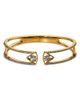 Nadri Nadri Celine Open Hinge Wide Bangle Bracelet - 1