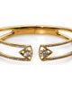 Nadri Nadri Celine Wide Hinge Cuff - 1