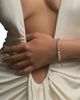 Nadri Nadri Cubic Zirconia & Imitation Pearl Under the Sea Adjustable Line Bracelet - 2