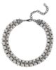 Nadri Nadri Cubic Zirconia & Imitation Pearl Under the Sea Choker Necklace, 15.1 - 1