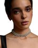 Nadri Nadri Cubic Zirconia & Imitation Pearl Under the Sea Choker Necklace, 15.1 - 2