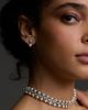 Nadri Nadri Cubic Zirconia & Imitation Pearl Under the Sea Crown Drop Earrings - 2