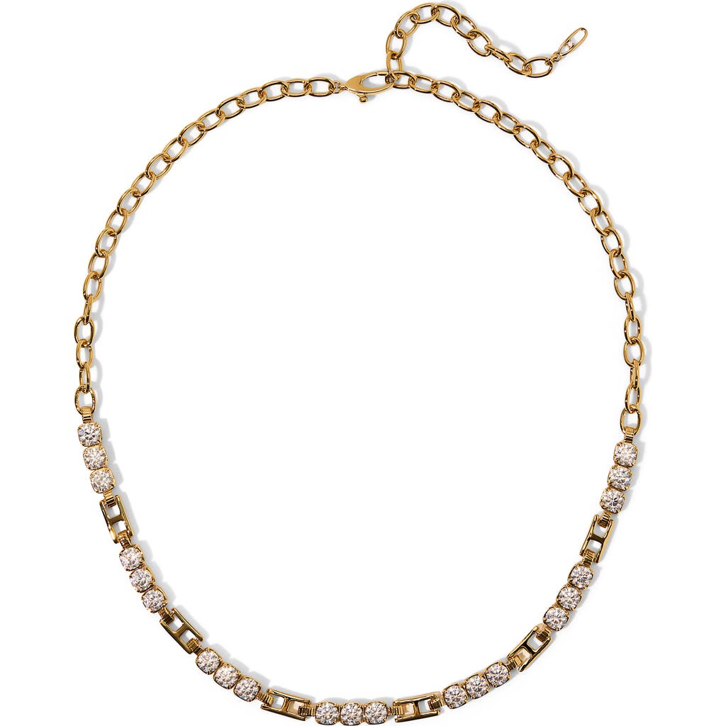 Nadri Nadri Delancey Cubic Zirconia Frontal Collar Necklace