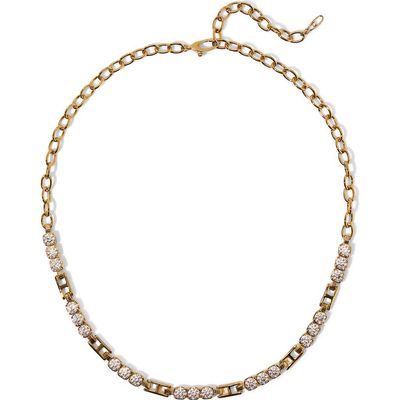 Nadri Nadri Delancey Cubic Zirconia Frontal Collar Necklace