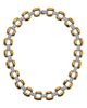 Nadri Nadri Edie Crystal Link Collar Necklace, 16 - 1