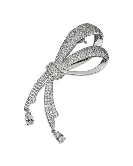 Nadri Nadri Eros Pave Half Bow Pin