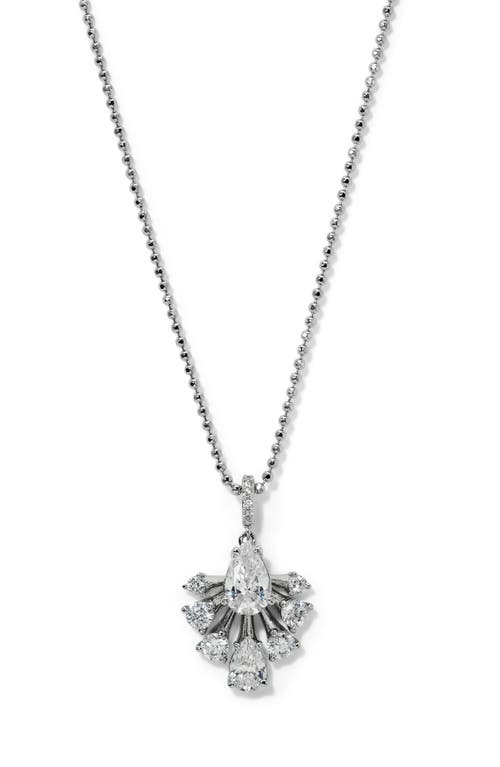 Nadri Nadri Hera Fan Pendant Necklace