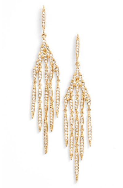Nadri Nadri Kate Pavé Chandelier Earrings