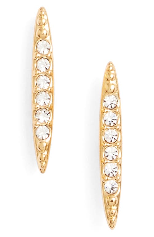 Nadri Nadri Kate Pavé Spear Stud Earrings