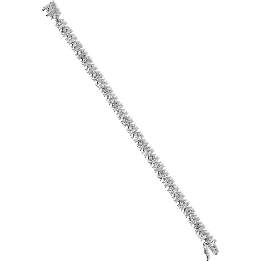Nadri Nadri Mosaic Cubic Zirconia Line Bracelet