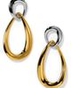 Nadri Nadri Muse Two-Tone Link Drop Earrings - 1