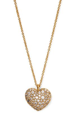 Nadri Nadri Pavé Crystal Heart Pendant Necklace