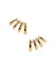 Nadri Nadri Pisa Multi Hoop Climber Earrings, 0.75L - 1
