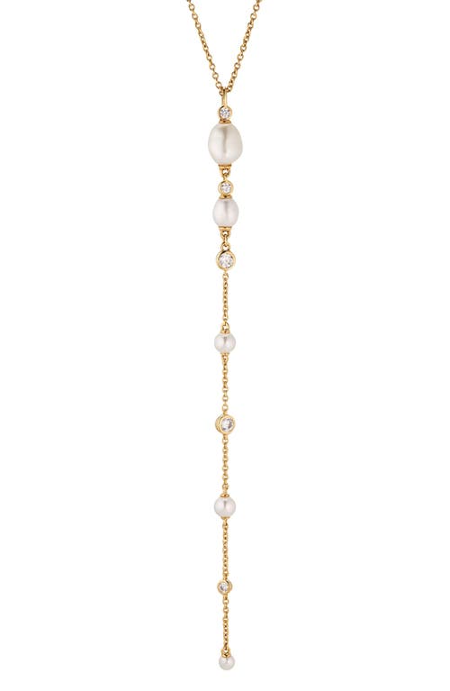 Nadri Nadri Siren Cultured Pearl Layered Y-Necklace