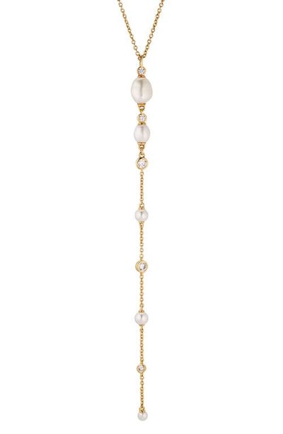 Nadri Nadri Siren Cultured Pearl Layered Y-Necklace