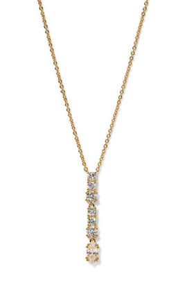 Nadri Nadri Twinnie Cubic Zirconia Pendant Necklace