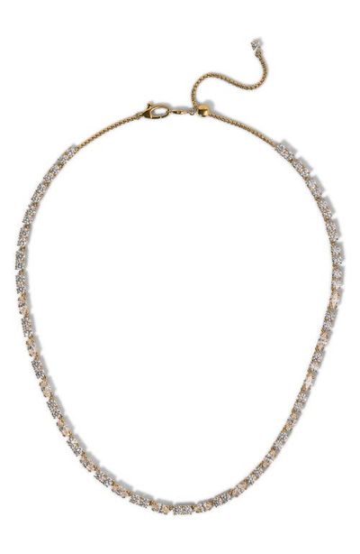 Nadri Nadri Twinnie Pattern Cubic Zirconia Adjustable Necklace