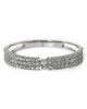 Nadri Nadri Twinnie Triple Row Hinge Bangle - 1