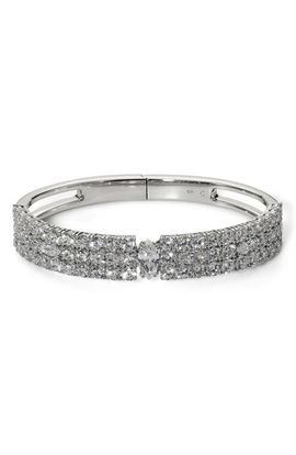 Nadri Nadri Twinnie Triple Row Hinge Bangle