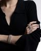 Nadri Nadri Twinnie Triple Row Hinge Bangle - 2